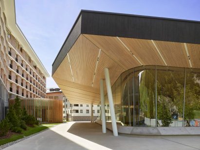 Andermatt Concert Hall in the Swiss Alps by Studio Seilern Architects