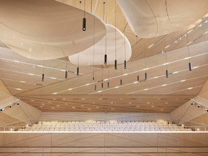 Andermatt Concert Hall in the Swiss Alps by Studio Seilern Architects