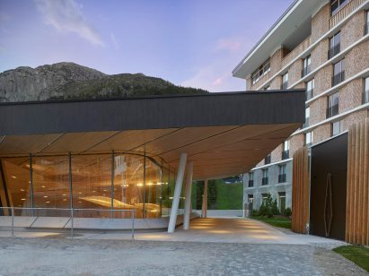 Andermatt Concert Hall in the Swiss Alps by Studio Seilern Architects
