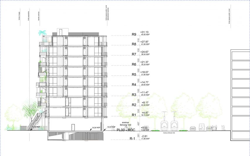 ANIS Office Building by Nicolas Laisné Architectes