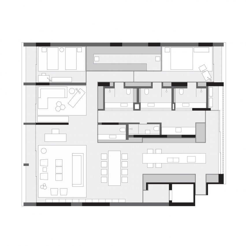 Apartamento Apcine by Saito Arquitetos