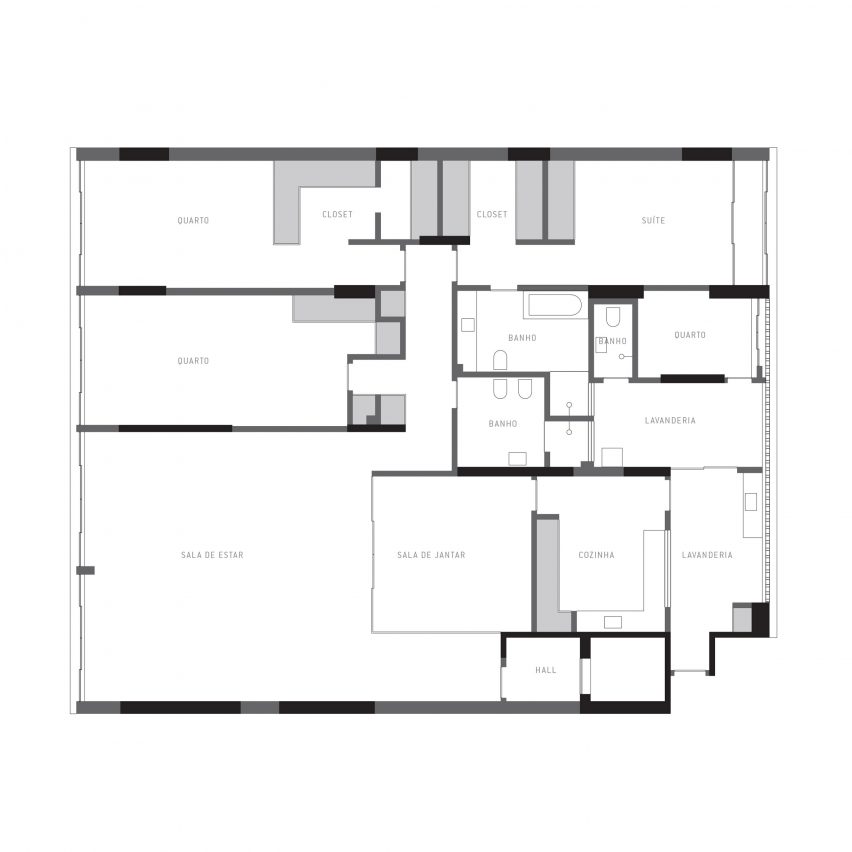 Apartamento Apcine by Saito Arquitetos