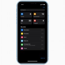 Apple iPhone iOS 13 including dark mode
