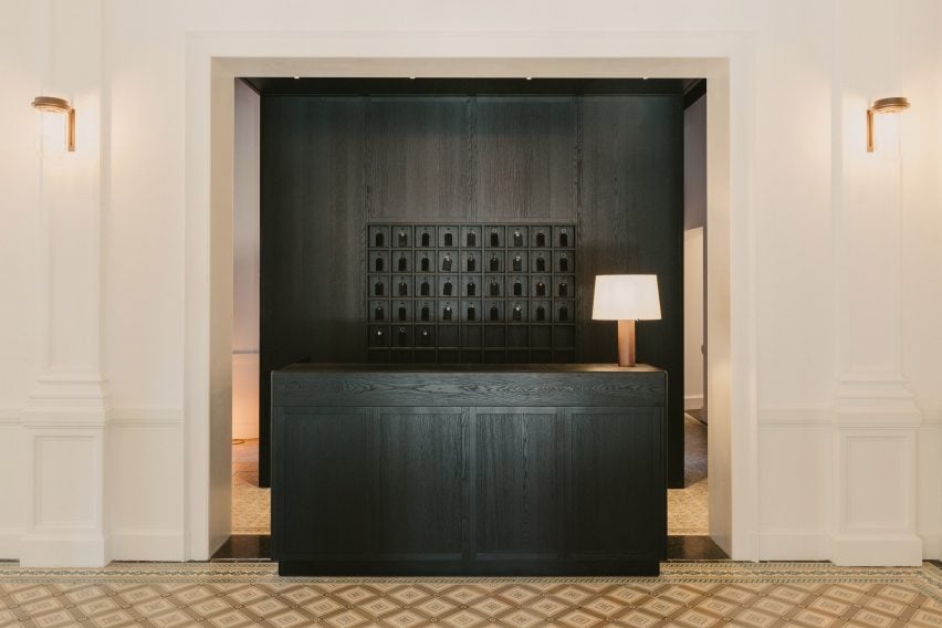 August Hotel in Antwerp designed by Vincent Van Duysen