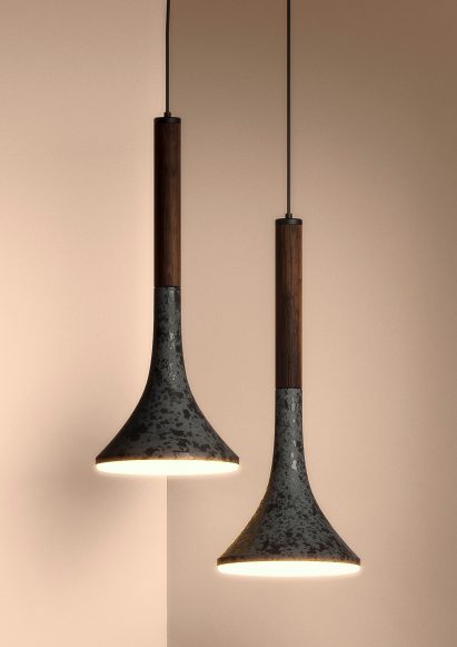 Aura lighting fixtures by Bandido Studio