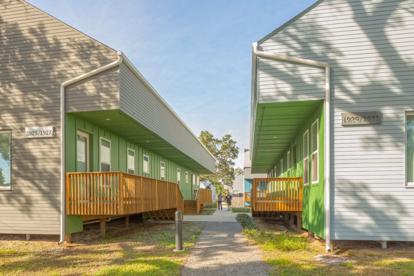 Bastion Community housing complex in New Orleans by Office Of Jonathan Tate