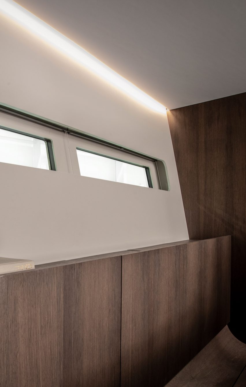 Bella yacht interiors designed by Norm Architects