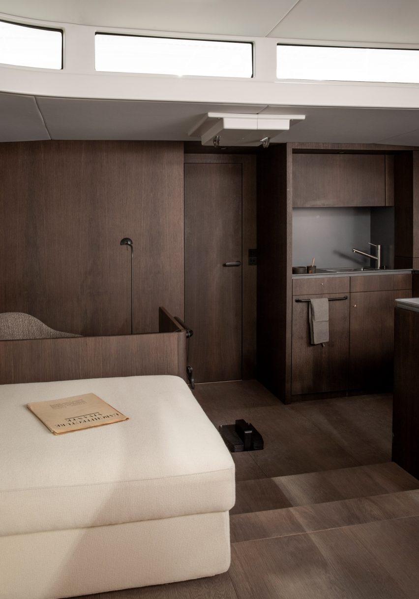 Bella yacht interiors designed by Norm Architects