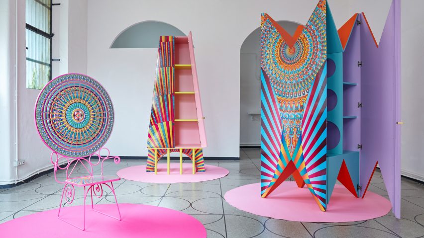 Adam Nathaniel Furman designs "clumsy" furniture for Camp Design Gallery and Abet Laminati
