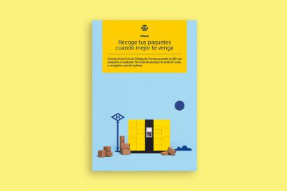 Summa rebrands Spanish postal service retaining distinctive elements