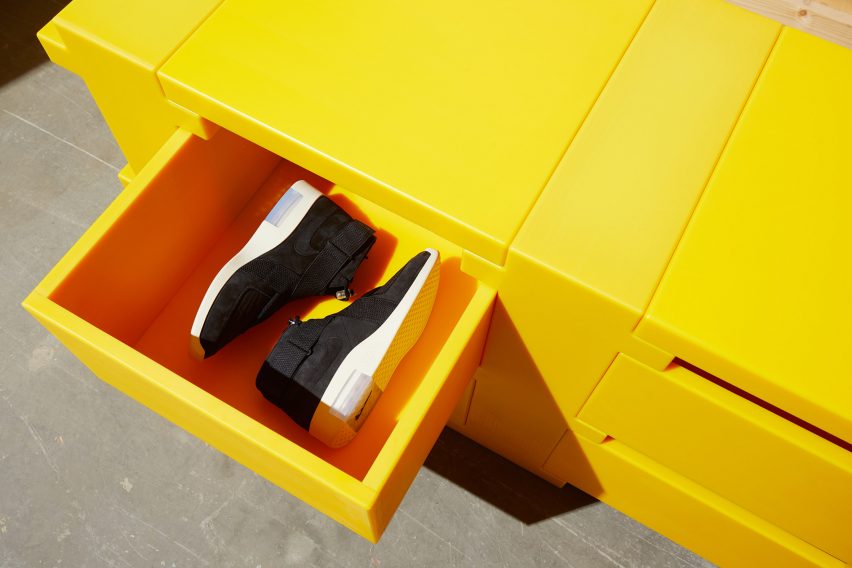 Philippe Malouin office furniture at Design Miami Basel