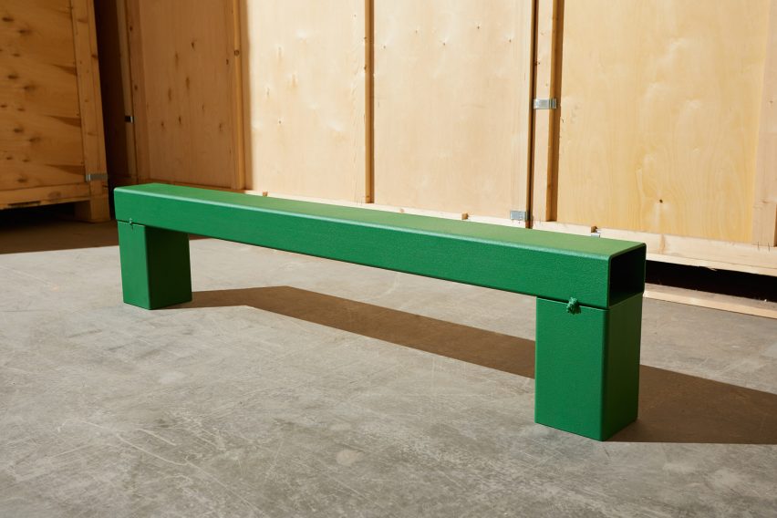 Philippe Malouin office furniture at Design Miami Basel