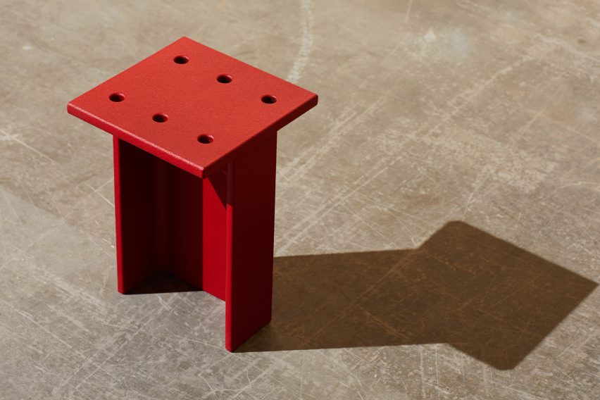 Philippe Malouin office furniture at Design Miami Basel