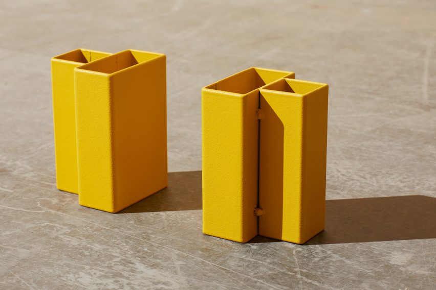 Philippe Malouin office furniture at Design Miami Basel