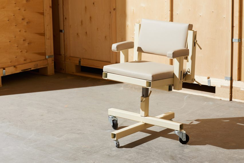 Philippe Malouin office furniture at Design Miami Basel