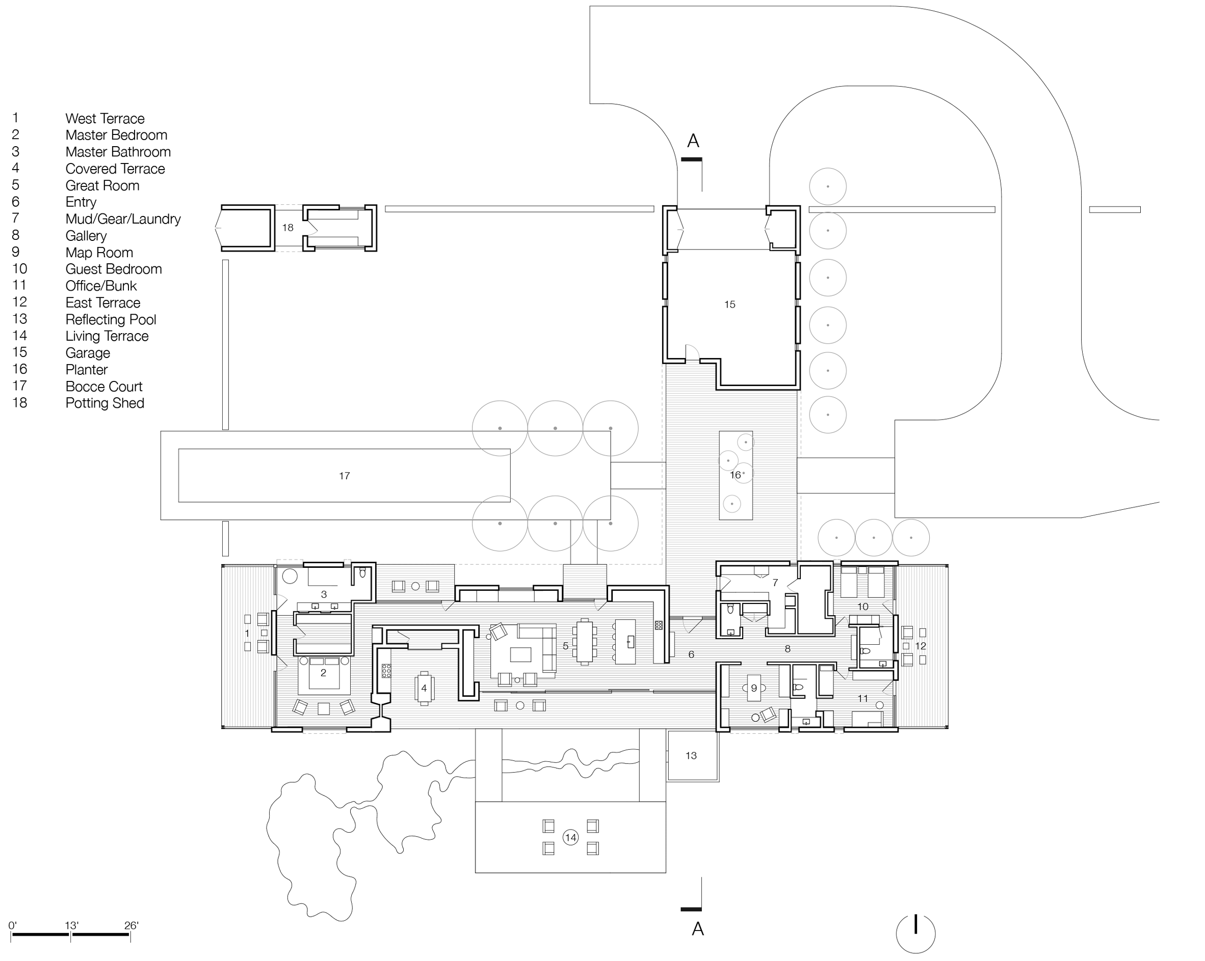 Dogtrot Residence in Jackson Hole, Wyoming by Carney Logan Burke