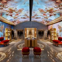 Dolce & Gabbana Piazza di Spagna store by Carbondale features digital fresco