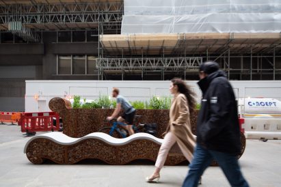 Fatkin, Patrick McEvoy and PARTI create city parklets in central London