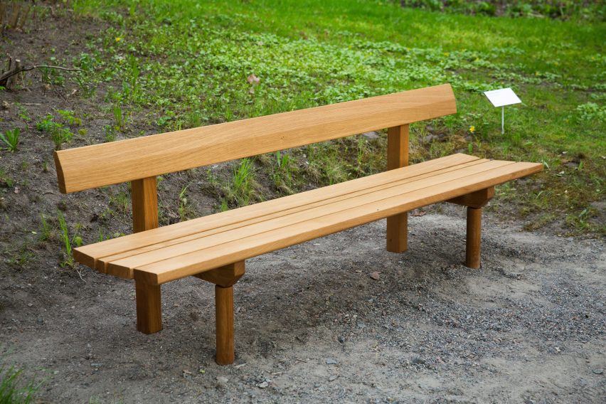 Jasper Morrison curates collection of designer benches for Finnish biennale