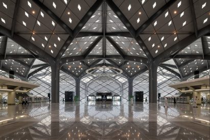 Stations in Mecca, Medina, Jeddah and King Abdullah Economic City on the Haramain high-speed rail line Saudi Arabia by Foster + Partners