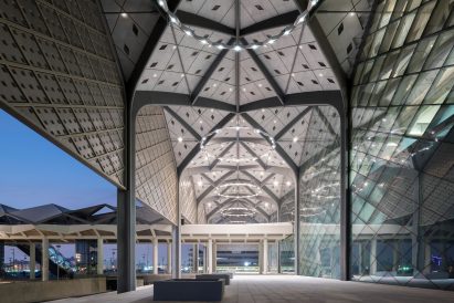Stations in Mecca, Medina, Jeddah and King Abdullah Economic City on the Haramain high-speed rail line Saudi Arabia by Foster + Partners