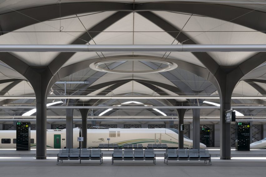 High-speed stations in Mecca, Medina, Jeddah and King Abdullah Economic City, Saudi Arabia by Foster + Partners