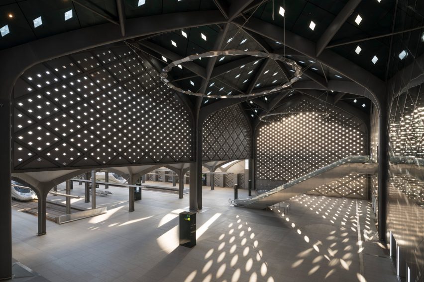 High-speed stations in Mecca, Medina, Jeddah and King Abdullah Economic City, Saudi Arabia by Foster + Partners