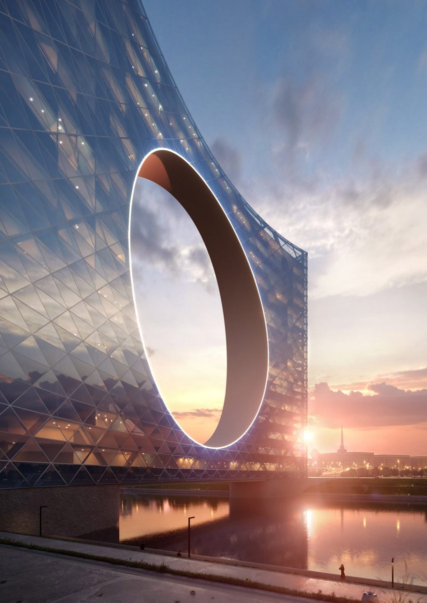Tower of the Sun by Fundamental Architects and Omega Render in Astana, Kazakhstan