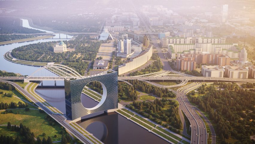 Tower of the Sun by Fundamental Architects and Omega Render in Astana, Kazakhstan