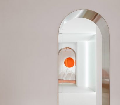 Her cafe and shop in Hong Kong, designed by Clap