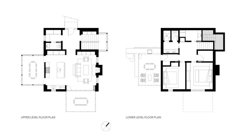 Hillside Sanctuary and guest house by Hoedemaker Pfeiffer in Washington state