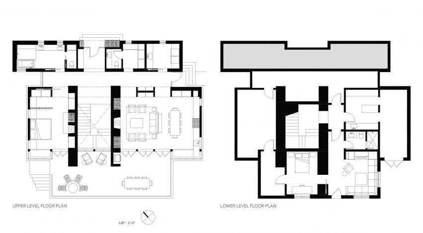 Hillside Sanctuary and guest house by Hoedemaker Pfeiffer in Washington state