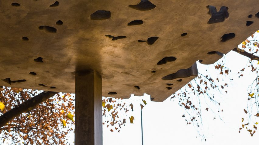 Memorial pavilion for South African trumpeter Hugh Masekela by David Adjaye
