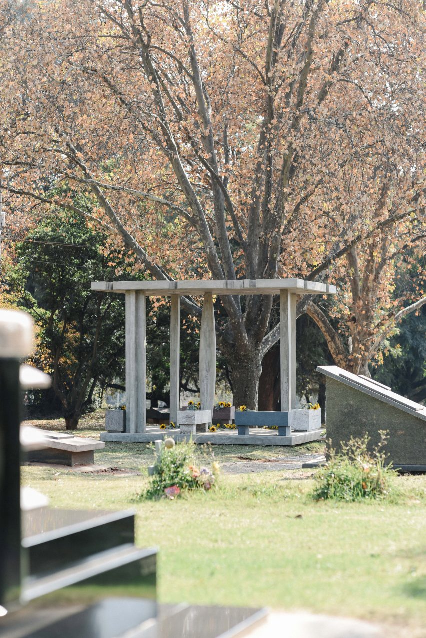 Memorial pavilion for South African trumpeter Hugh Ramapolo Masekela by David Adjaye
