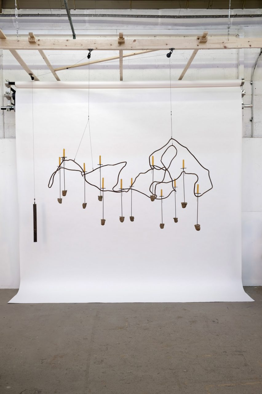 JamesPlumb Steel Roots lighting