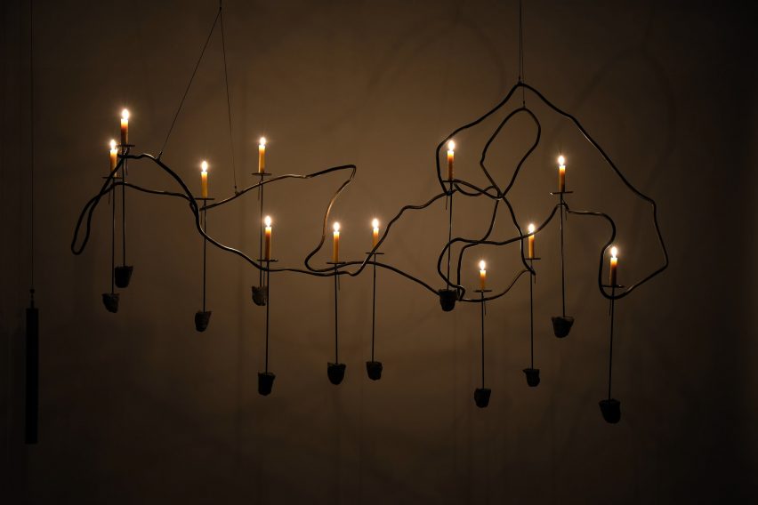 JamesPlumb Steel Roots lighting