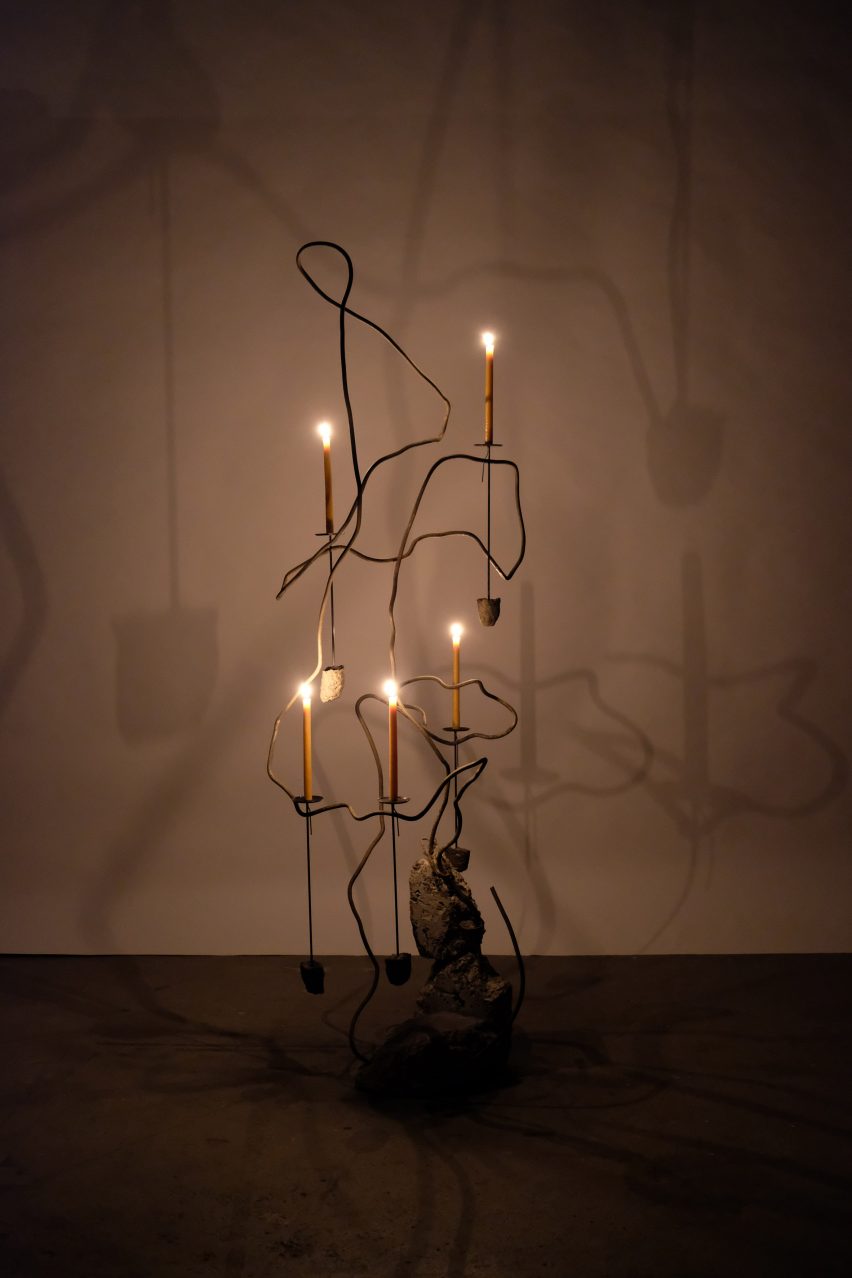 JamesPlumb Steel Roots lighting