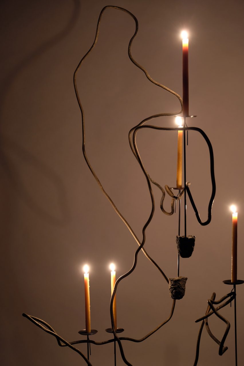 JamesPlumb Steel Roots lighting