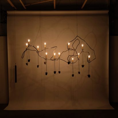 JamesPlumb Steel Roots lighting