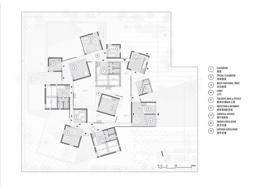 Jiangsu Beisha Kindergarten by Crossboundaries