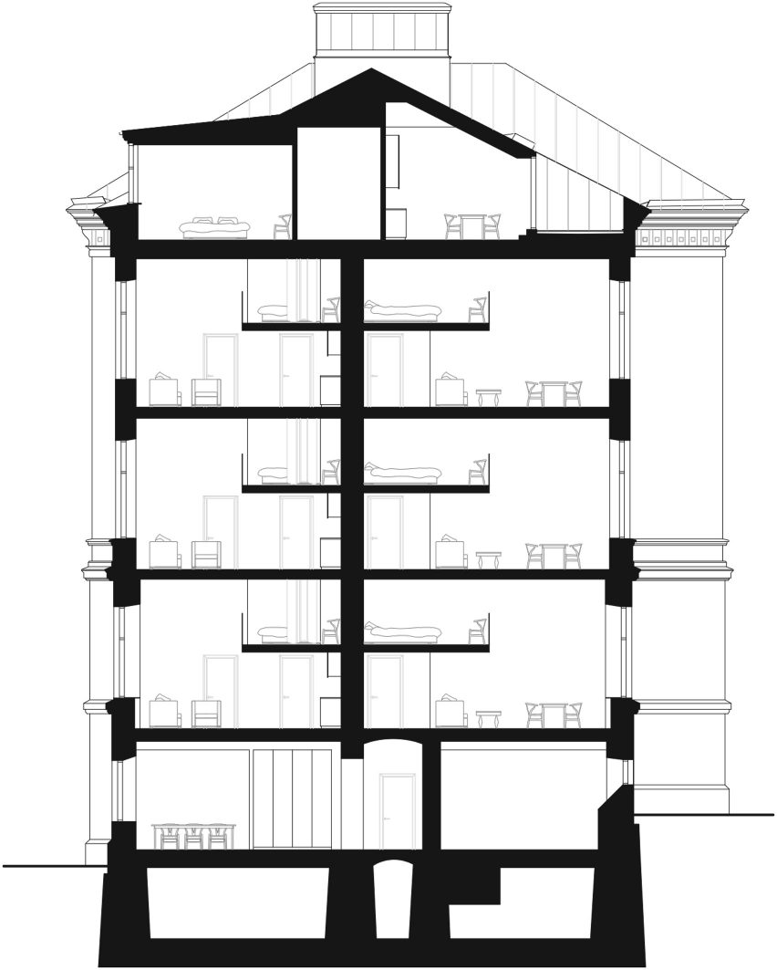 Lyceum apartments by Andreas Martin-Löf Arkitekter