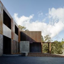 Weathering steel is showcased on our Pinterest board