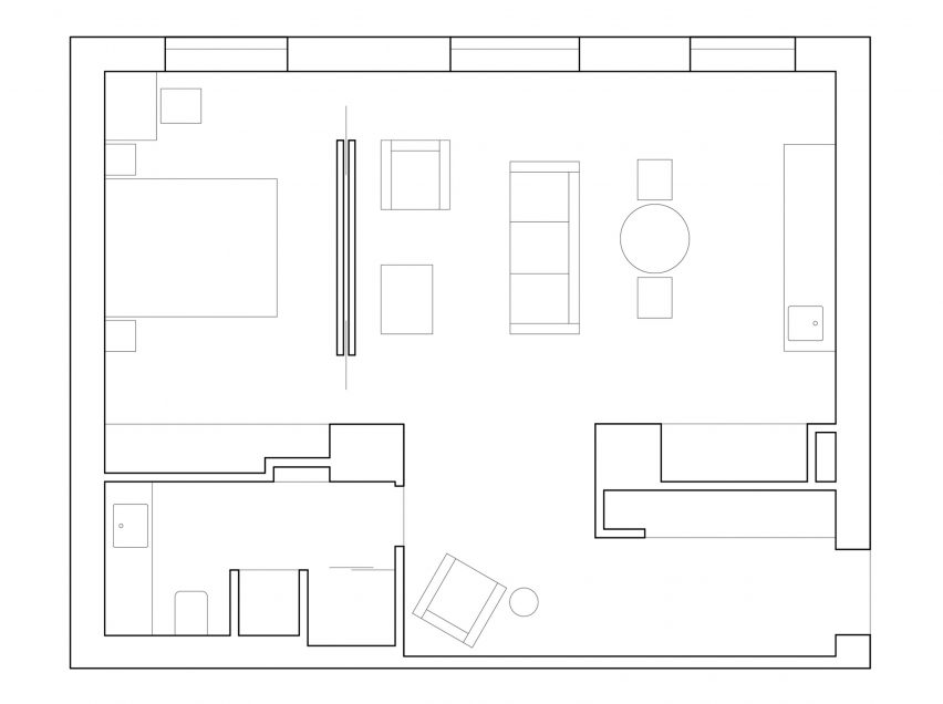 Minsk apartment by Third Wave Architects