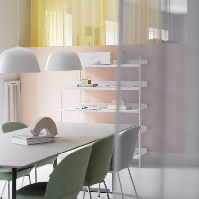 Muuto expands Copenhagen offices with new pastel-coloured workspaces