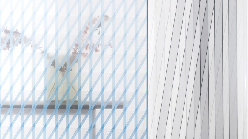 Oblique and Chevron glass panels by Ronan and Erwan Bouroullec x Skyline Design