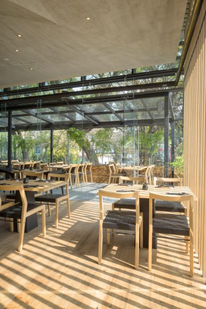 Oku Restaurant by Michan Architecture in Mexico City