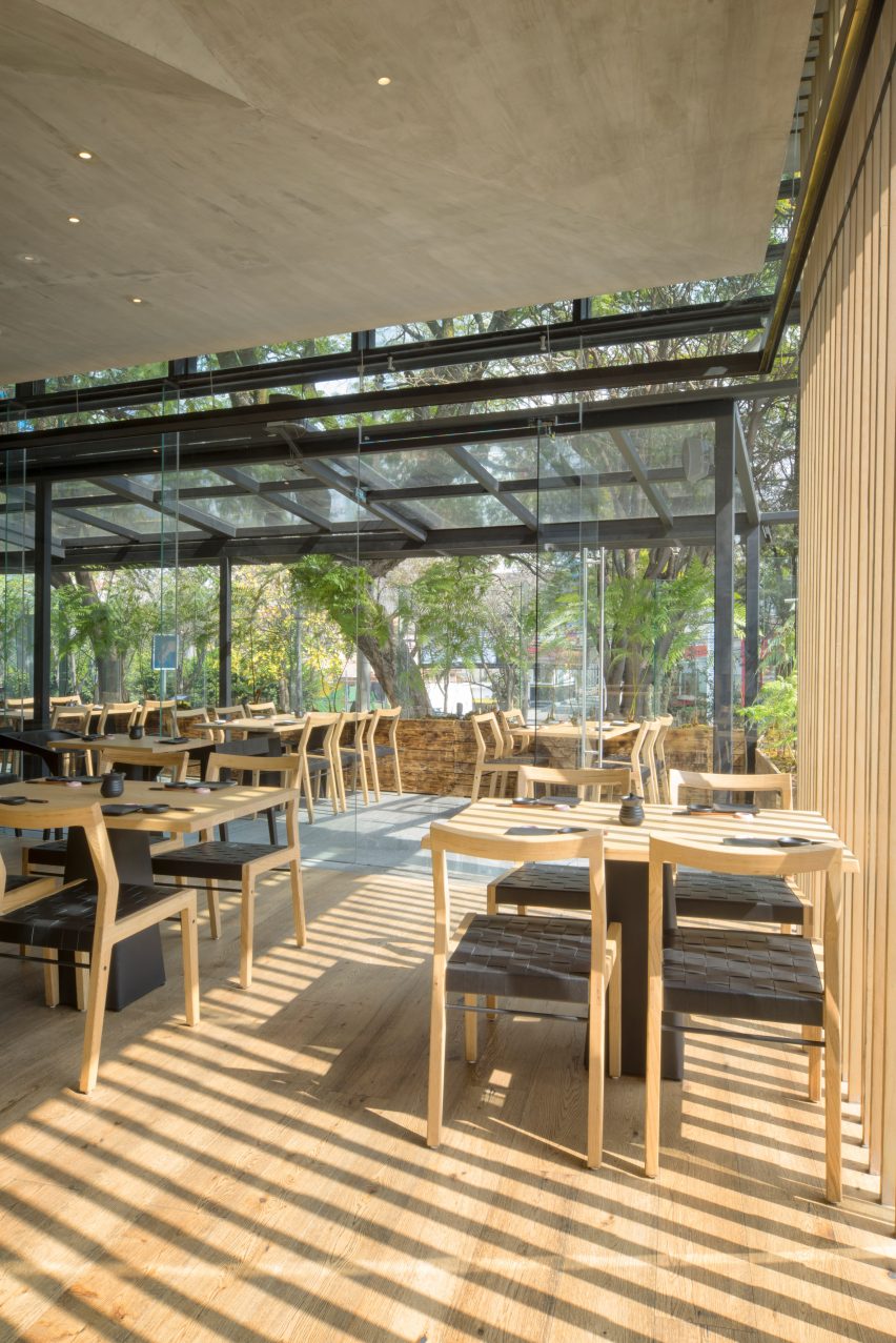 Oku Restaurant by Michan Architecture in Mexico City