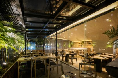 Oku Restaurant by Michan Architecture in Mexico City