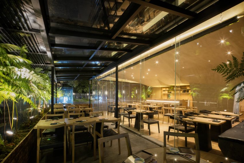 Oku Restaurant by Michan Architecture in Mexico City