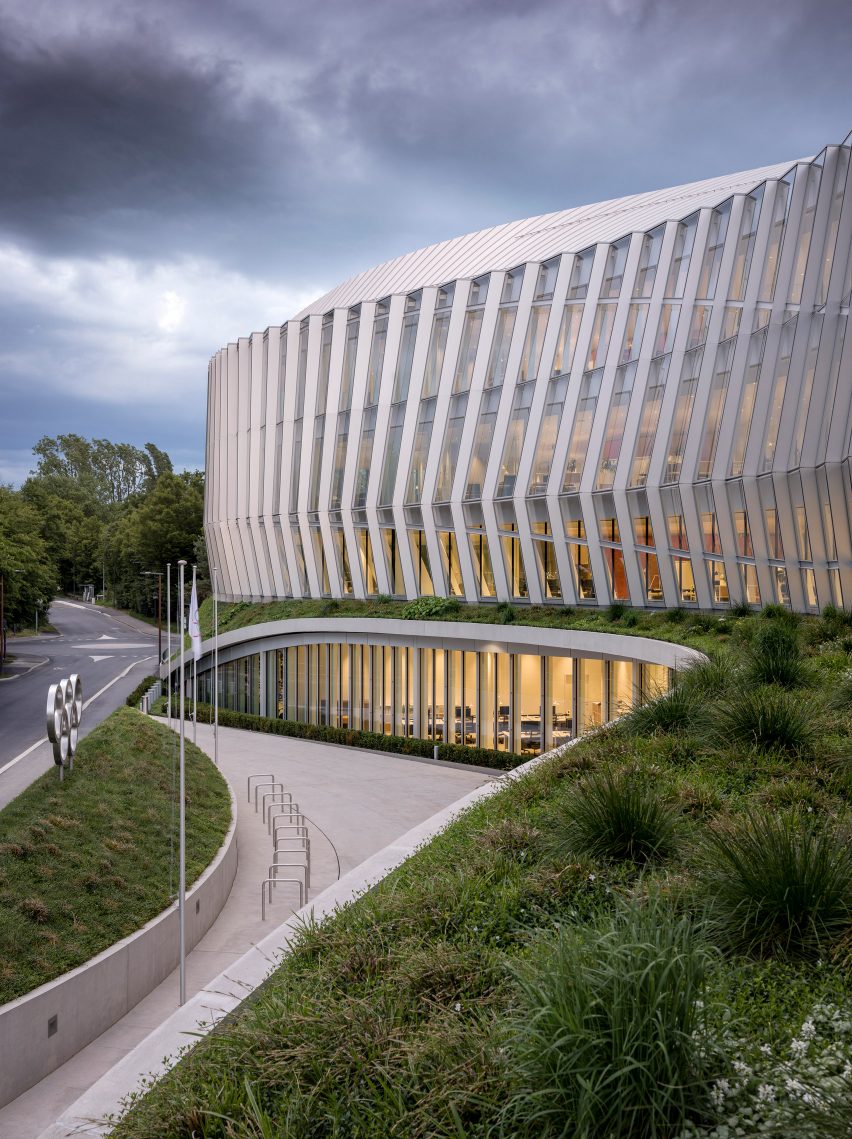 Olympic House in Lausanne Switzerland by 3XN